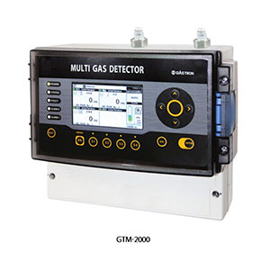 Detector de Gás MULTI Tipo Fixo, Inflamável, Oxigênio e Tóxico MULTI / GTM-2000