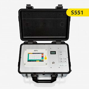 Registrador de Dados Portátil S551 para Medições de Eficiência de Compressor e Auditorias Cas